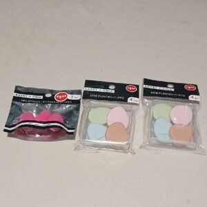 Mini Powder Puffs - Multicolor Set